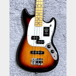 Fender Player II Mustang Bass PJ 3-Color Sunburst / Maple 【2024年最新モデル】