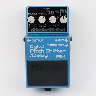 BOSS 【中古】 デジタル ピッチシフター ディレイ エフェクター BOSS PS-2 Digital Pitch Shifter Delay