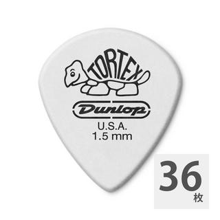 Jim Dunlop498 Tortex Jazz III XL 1.5mm Wihte ギターピック×36枚
