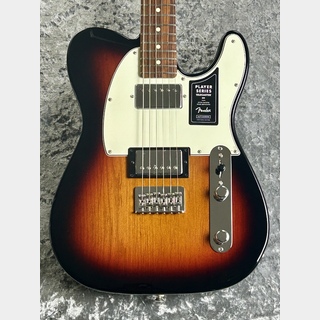 Fender Made in Mexico Player Series Telecaster HH/Pau Ferro -3-Color Sunburst- #MX22230801【3.75kg】