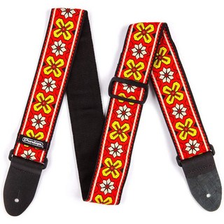 Jim Dunlop Jacquard Straps Avalon Red D67-03RD