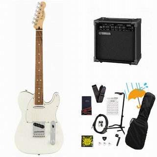 Fender Player Series Telecaster Polar White Pau Ferro YAMAHA GA15IIアンプ付属初心者セットR【WEBSHOP】