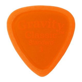 Gravity Guitar PicksClassic -Standard Master Finish- GCLS3M 3.0mm Orange ギターピック