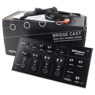 Roland 【中古】 ROLAND BRIDGE CAST Black ゲーミングオーディオミキサー オーディオインターフェイス