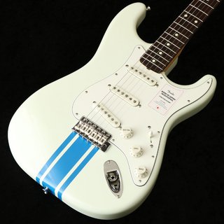 Fender 2023 Collection MIJ Traditional 60s Stratocaster RW FB OWH with BlueCompetitionStripe［新品特価品］