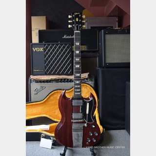 Gibson Custom ShopMurphy Lab 1964 SG Standard With Maestro Vibrola Cherry Red Ultra Light Aged - Cherry Red