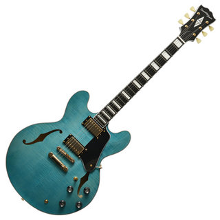 Seventy Seven Guitars セブンティセブンギターズ EXRUBATO-CTM-JT AMB セミアコースティックギター エレキギター セミアコ 77