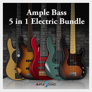 AMPLE SOUND AMPLE BASS 5 IN 1 ELECTRIC BUNDLE