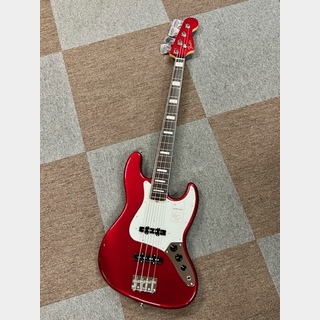 Fender2023 Collection, Made in Japan Heritage Late '60s Jazz Bass, Rosewood Fingerboard, Candy Apple Red