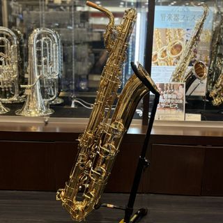 YANAGISAWA B-WO1R R バリトンサックス E♭ ブラス製 ラッカー仕上 HighF♯キー付 レスト付 彫刻入