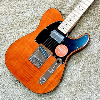 Squier by Fender Affinity Series Telecaster FMT SH Mocha / Maple 【フレイムメイプルトップ】