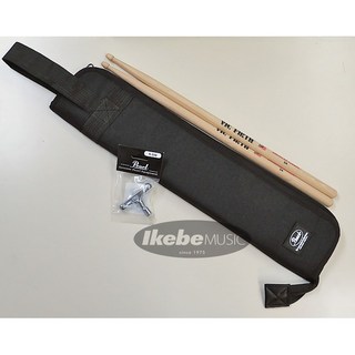 PearlPSC-STBCN カラー：ブラック（B） + K-080 [Tuning Key] + VIC FIRTH VIC-5A [Drum Stick]