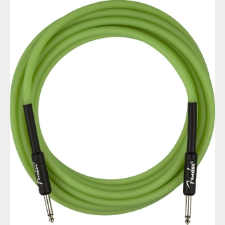 FenderProfessional Glow in the Dark Cable Green 18.6フィート[約566cｍ] フェンダー【福岡パルコ店】
