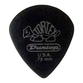 Jim Dunlop482 Tortex Pitch Black Jazz III 0.73mm ギターピック×12枚