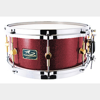 canopusThe Maple 6.5x13 Snare Drum Merlot Glitter