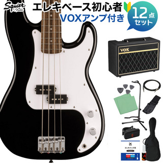 Squier by FenderSONIC PRECISION BASS Black ベース初心者12点セット VOXアンプ付