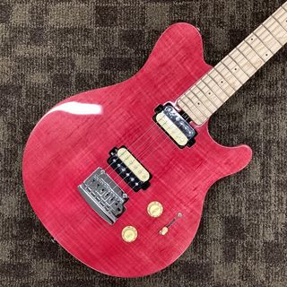 Sterling by MUSIC MANSUB AX3FM-STP-M1 AXIS FLAME MAPLE ステイン・ピンク エレキギター