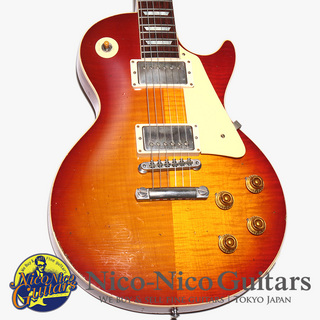 Gibson Custom Shop 2018 Historic Collection 1958 Les Paul Heavy Aged Hand Selected (Vintage Cherry Sunburst)