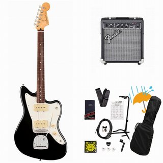 FenderPlayer II Jazzmaster Rosewood FB Black エレキギター Fender 10Wアンプ付属エレキギター初心者セットR【W