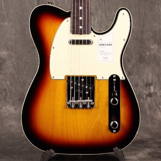 FenderMade in Japan Heritage 60s Telecaster Custom Rosewood Fingerboard 3-Color Sunburst[S/N JD24007334]【