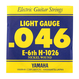 YAMAHAH1026 エレキギター用 バラ弦 6弦×6本