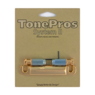 TONE PROS T1Z-G Metric Tailpiece ゴールド ギター用テールピース