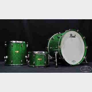 Pearl 【パールHi End Modelドラムセットフェア】Masterworks 3pc Kit -Custom Green Sparkle-