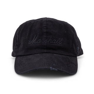 Marshallマーシャル BASEBALL CAP デニム Black フリーサイズ キャップ