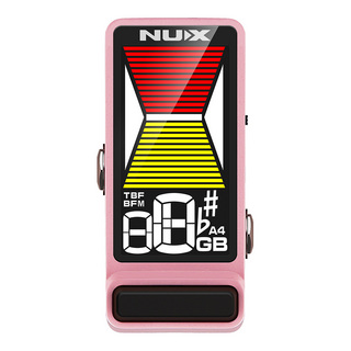 nux Flow Tune (NTU-3 MKII) Pink 【明るく高精細なディスプレイを備えたコンパクトチューナー】