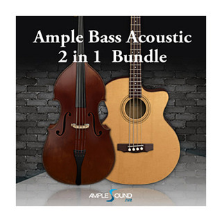 AMPLE SOUND AMPLE BASS ACOUSTIC 2 IN 1 BUNDLE [メール納品 代引き不可]