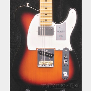 Fender2024 Collection Made in Japan Hybrid II Telecaster SH -3-Color Sunburst【JD24014850】【3.30kg】