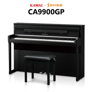 KAWAI CA9900GP モダンブラック 木製鍵盤 響板スピーカー搭載