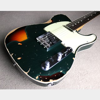 J.W.Black Guitars 【3本限定のレア個体!!】JWB-JP-T Aged -Dark Sherwood Green over 3TS- SN#22121【3.42kg】