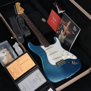 Fender Custom Shop Limited 1960 Stratocaster Journeyman Relic Aged Blue Sparkle(重量:3.63kg)【渋谷店】
