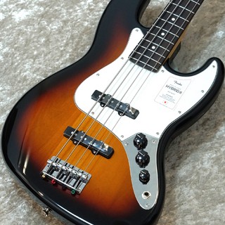 FenderMade in Japan Hybrid II Rosewood Fingerboard Jazz Bass -3-Tone Sunburst-【#JD23027695】