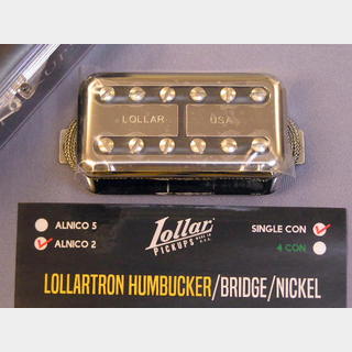LOLLAR PICKUPS LOLLARTRON Humbucker / Bridge / Nickel