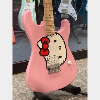 Squier by Fender Hello Kitty Pink Stratocaster