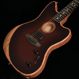 Fender American Acoustasonic Jazzmaster All-Mahogany Ebony Fingerboard Bourbon Burst [2.62kg]【池袋店】