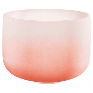 MeinlSonic Energy COLOR FROSTED Crystal Singing Bowl D4