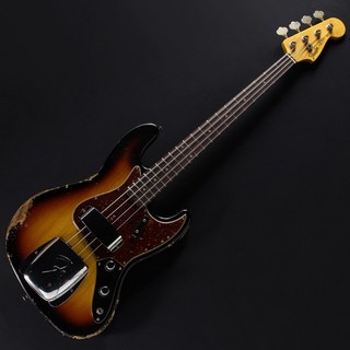 Fender Custom Shop2024 Custom Collection Time Machine 1961 Jazz Bass Heavy Relic Super Faded/Aged Bleached  3 Color...