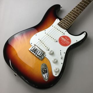 Squier by FenderAffinity Series Stratocaster Laurel Fingerboard White Pickguard 3-Color Sunburst エレキギター ストラ