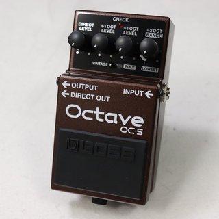 【超美品】BOSS OC-5 オクターブエフェクター　保証書付 BOSS OC-5 オクターブペダル ボス OC5 | 島村楽器オンラインストア