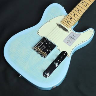 Fender2024 Collection Made in Japan Hybrid II Telecaster Maple Fingerboard Flame Celeste Blue [限定モデル]
