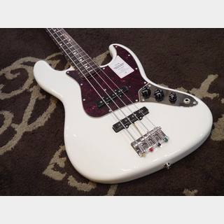 FenderMade in Japan Traditional II 60s Jazz Bass Rosewood Fingerboard Olympic White