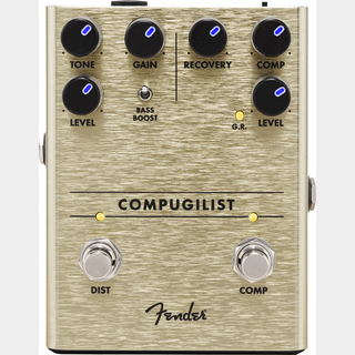 FenderCompugilist Compressor/Distortion ディストーション/コンプレッサー【Webショップ限定】