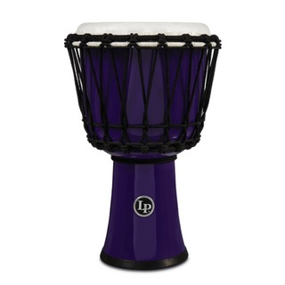 LPLP1607PL 7-INCH ROPE TUNED CIRCLE DJEMBE WITH PERFECT-PITCH HEAD Purple ジャンベ