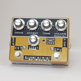 Shin's Music DUMBLOID B Boost Special Gold　w/Black Panel