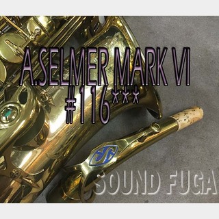 A. Selmer (アメセル)A.SELMER MARKVI 116千番台 クローゼット アルトサックス