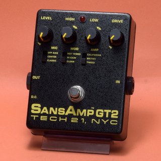TECH 21 SansAmp GT2 ギターエフェクター TECH21 【中古】 TECH21 SansAmp GT2 アンプシミュレーター