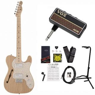 FenderMade in Japan Traditional 70s Telecaster Thinline Natural フェンダー VOX Amplug2 AC30アンプ付属初心